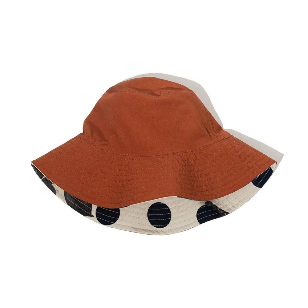 NWT Lost Pattern NYC Noir Floral Reversible Bucket Hat - Picture 2 of 5